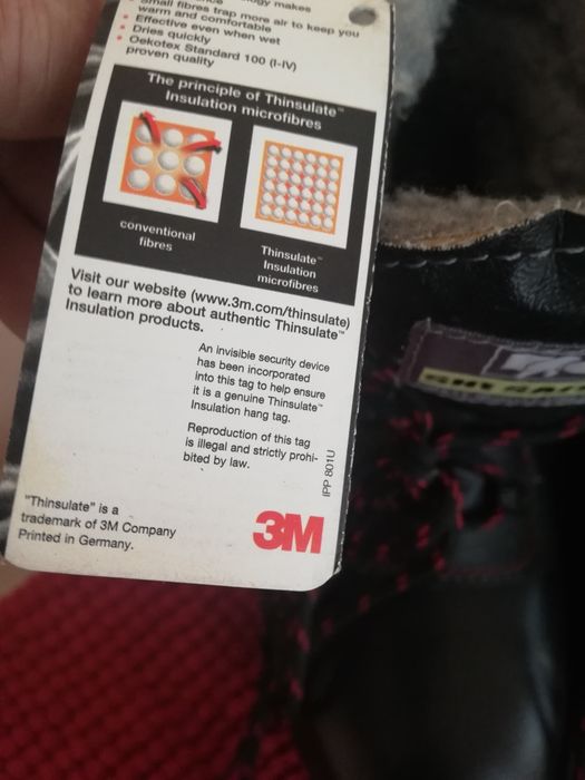 Bocanci de lucru noi cu protecție nr 42 Sir Safety piele+blană