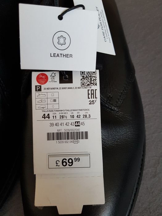 Ghete Zara Chukka Leather