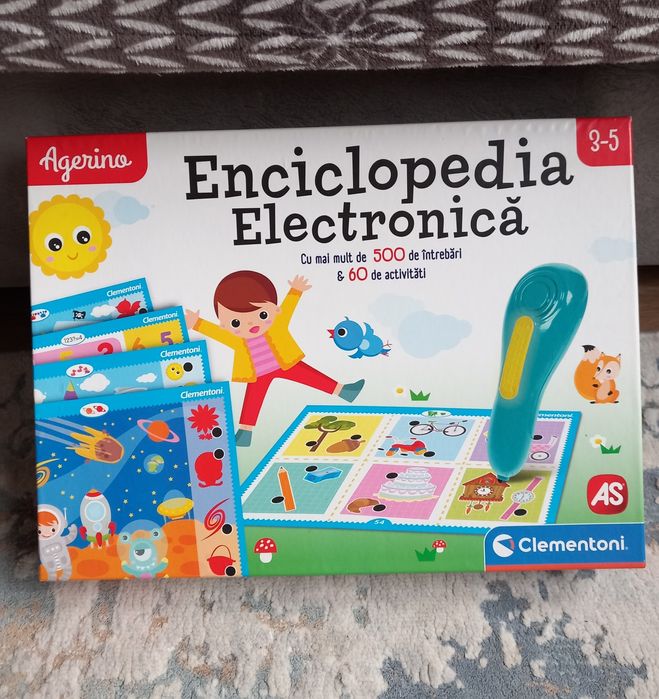 Enciclopedia electronica pentru copii 3-5 ani