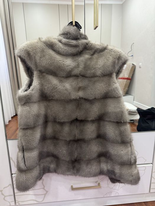 Норковая жилетка
