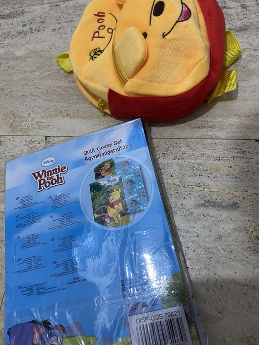 Lenjerie de pat si rucsac Winnie
