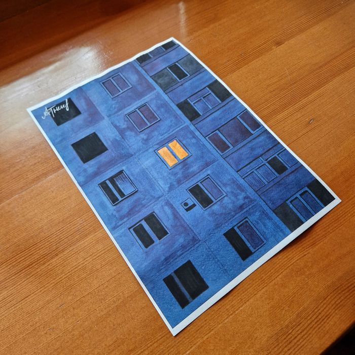 Картина Городской Пейзаж