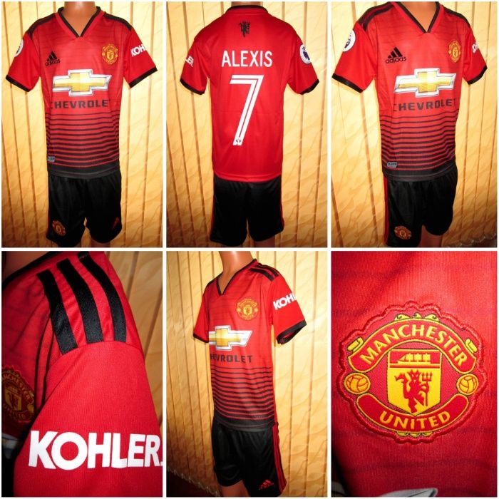 Ман.Ю Детски къси екипи РЕТРО АЛЕКСИ САНЧЕС 164 и 176 размер