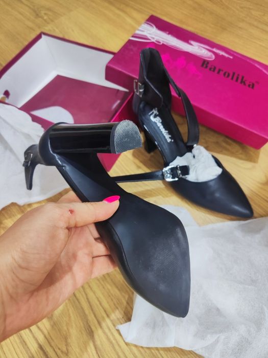 Летние туфли с закрытым носиком