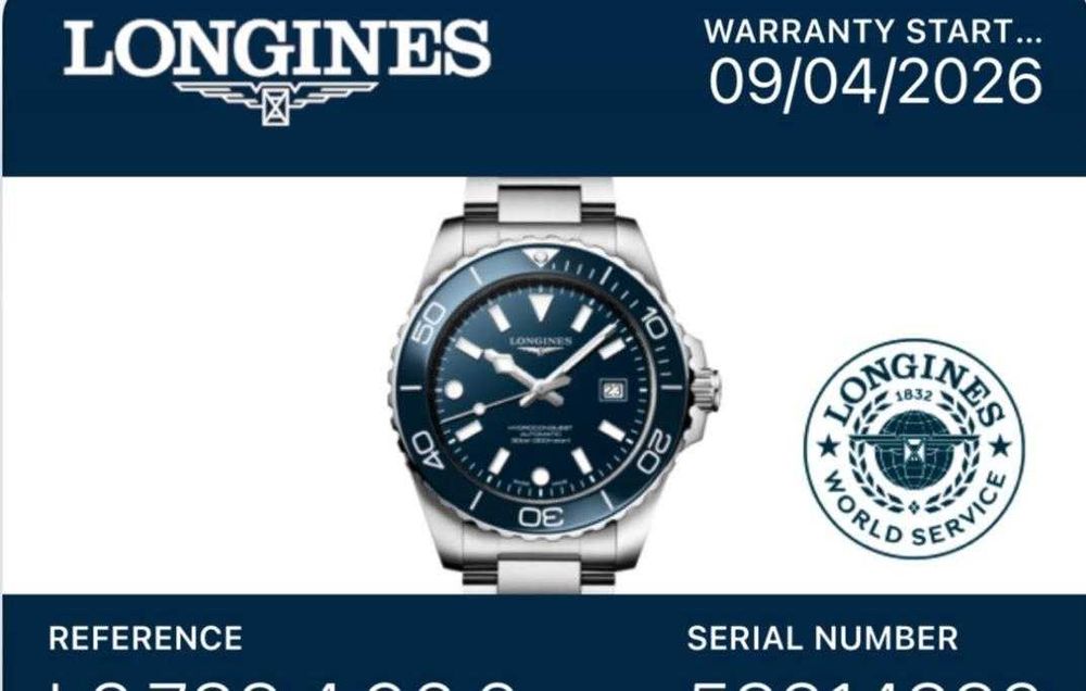 Longines HydroConquest 42mm, model 2026
