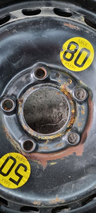 Roata rezerva slim bmw r15" 5x120