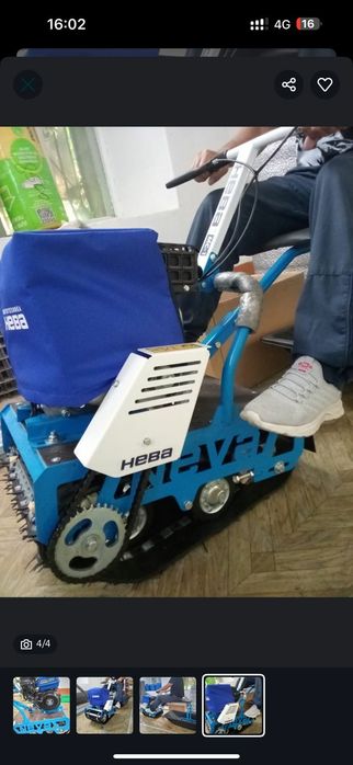 Мотобуксировщик Нева