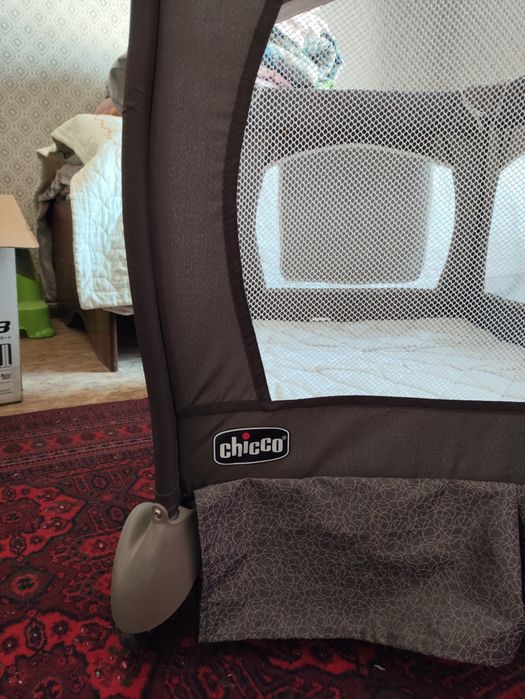 Манеж детский с люлькой