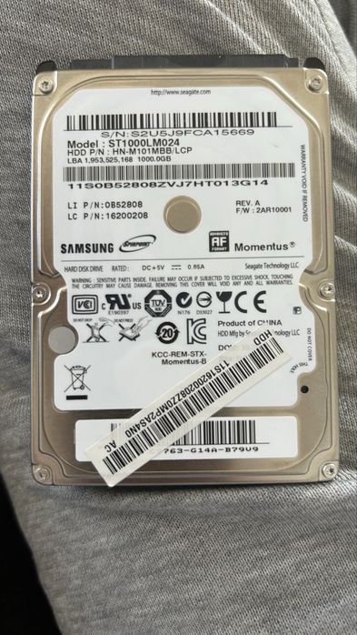 Hdd 1T жесткий диск