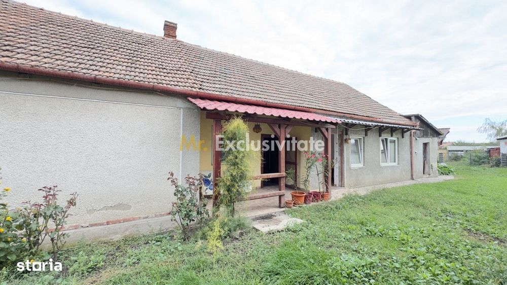 Casă 3 camere, Teren 3.263 mp, Str.Mărășești Nr.16 -Carei-Comision 0%