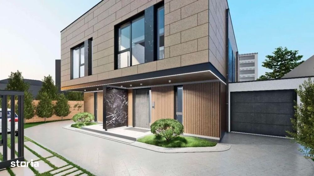 Casa de lux S+P+E+ER, teren 305 mp, zona de case, in Gheorgheni