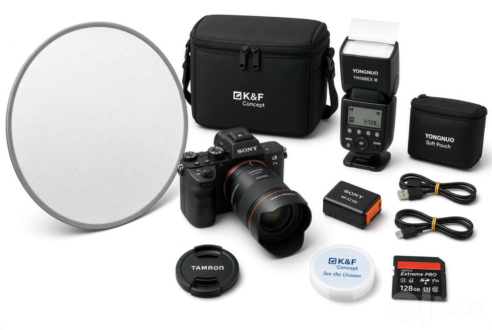 Sony A7 IV Tamron 28-75mm f2.8 G2 Sandisk128 xullas full komplekt