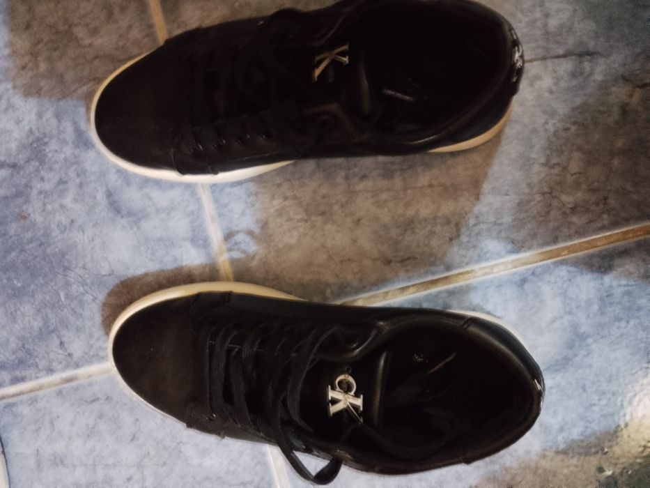 Adidași piele calvin klein