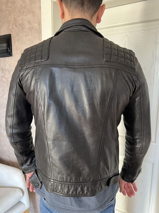 Geaca piele naturala