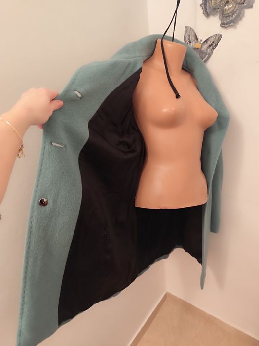 Palton Fuchs Schmitt - mărime 40/42 - bust 120 cm - 45% lana-30%mohair