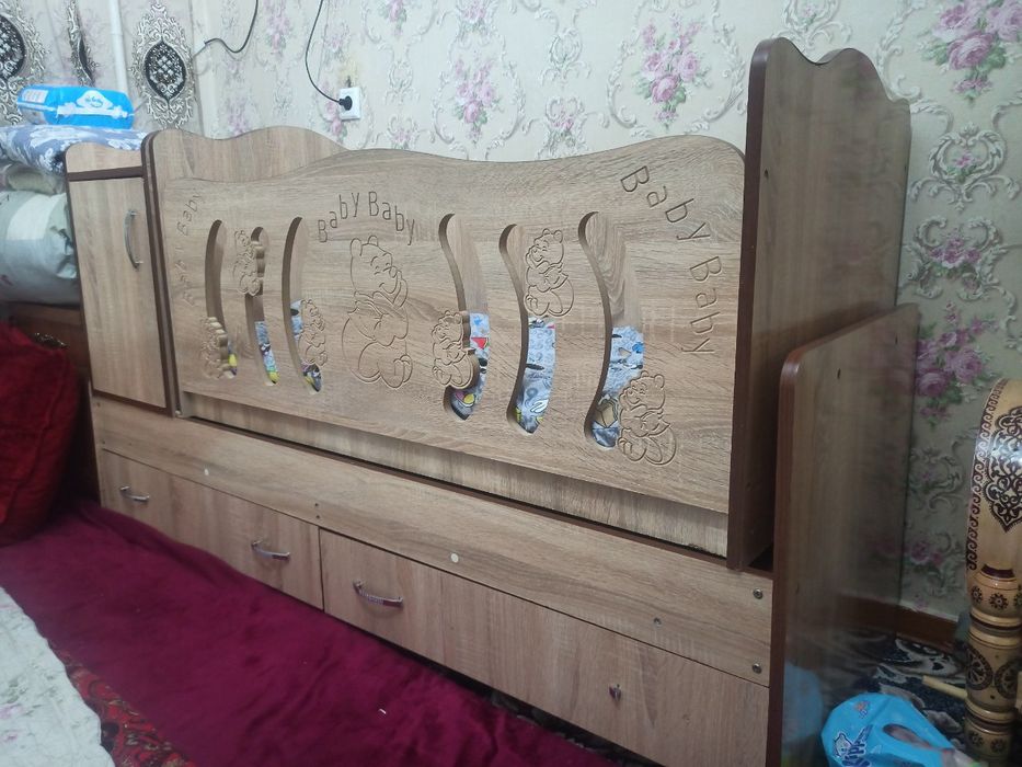 Детская качалка кровать