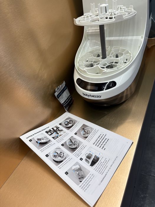 BabyBrezza Bottle Washer Pro -3-в-1 машина в света, която пере, стерилизира и изсушава