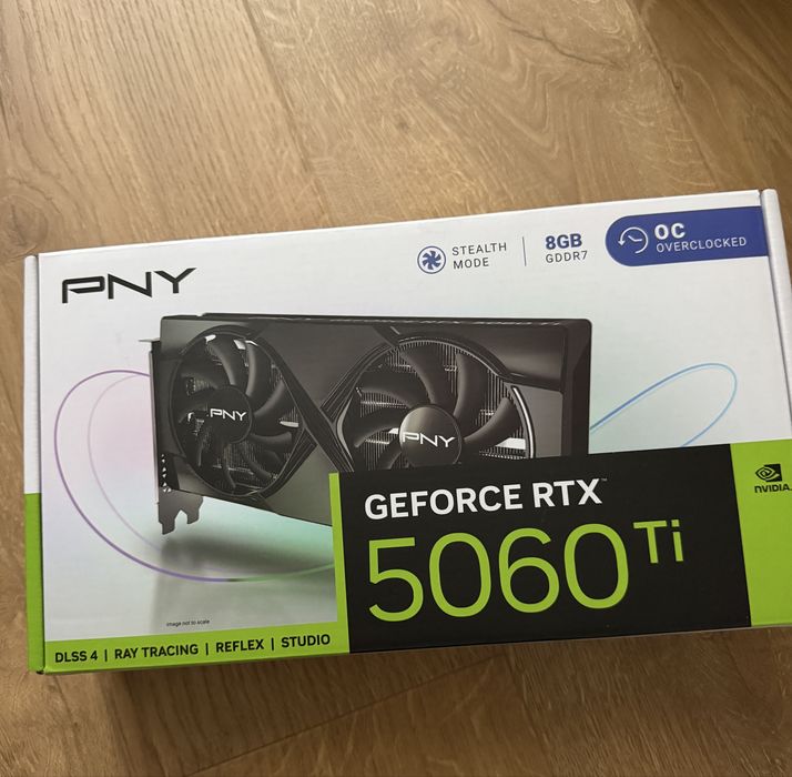 PNY GeForce RTX 5060 Ti 8GB GDDR7 128 bit Sigilat