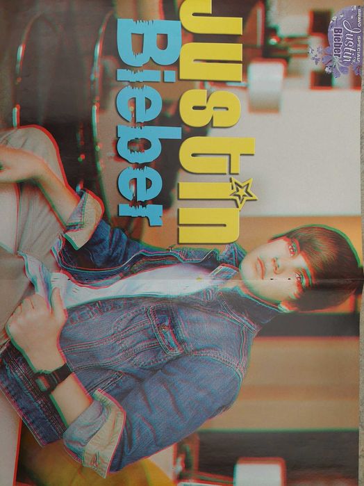 poster 3d justin bieber