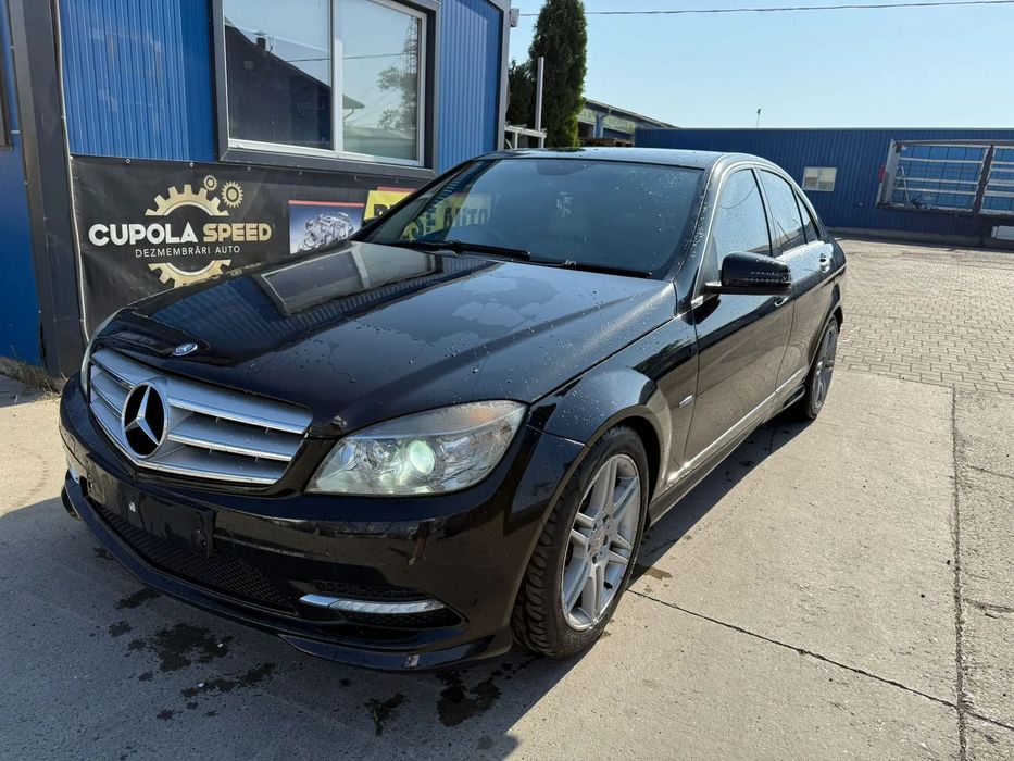 Bara / Capota / Faruri / Aripi / Usi / Jante / Portbagaj Mercedes C-Class W204 AMG Culoare 197 Negru Obsidian