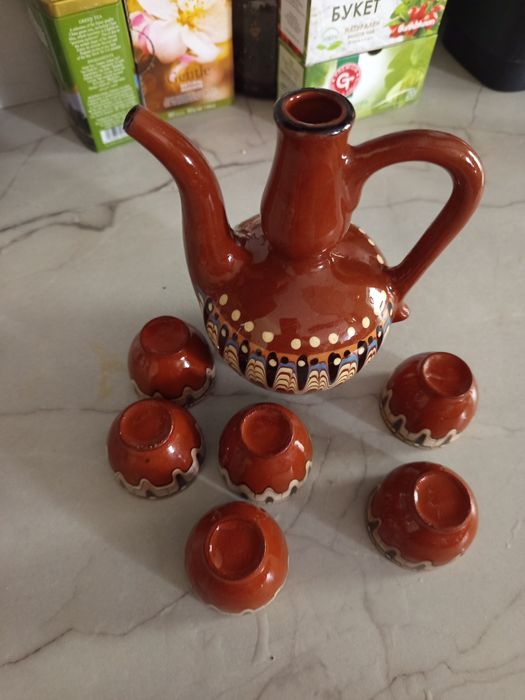 Глинен сервиз 7 части