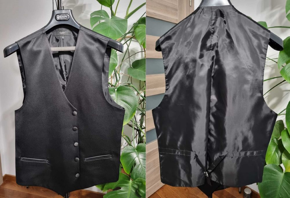 Costum ceremonie negru, cambrat, Costum de nunta elegant barbati