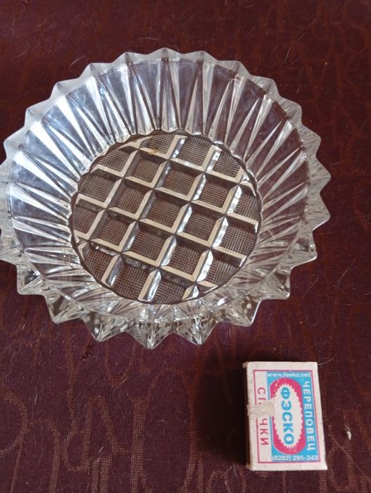 Остатки советского хрусталя