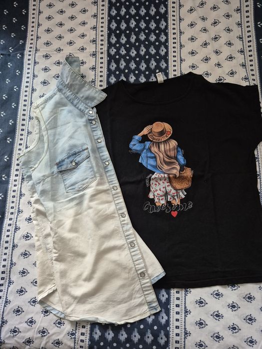 Размер-L;Ризи,тениски за дама: L размер