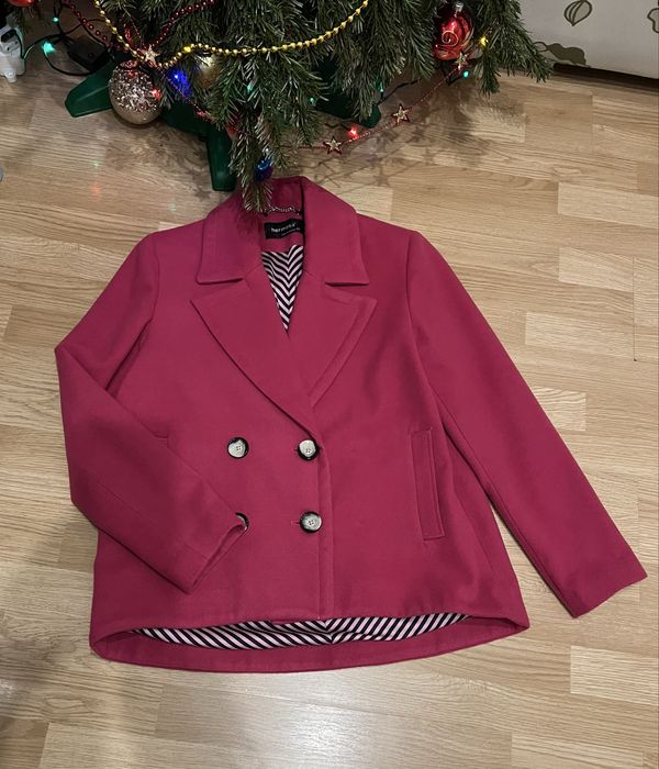 Palton femei fucsia