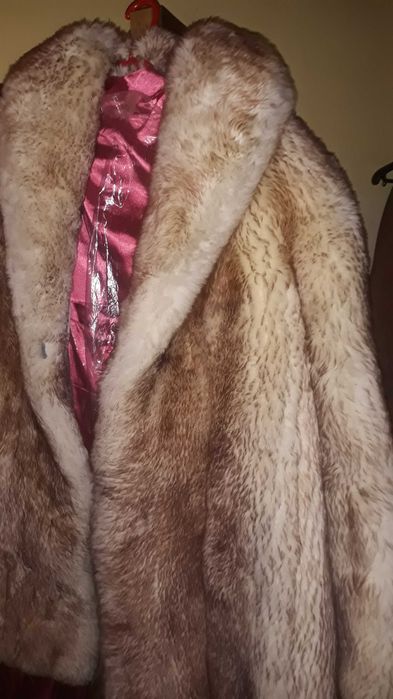 Haina scurta blana superba