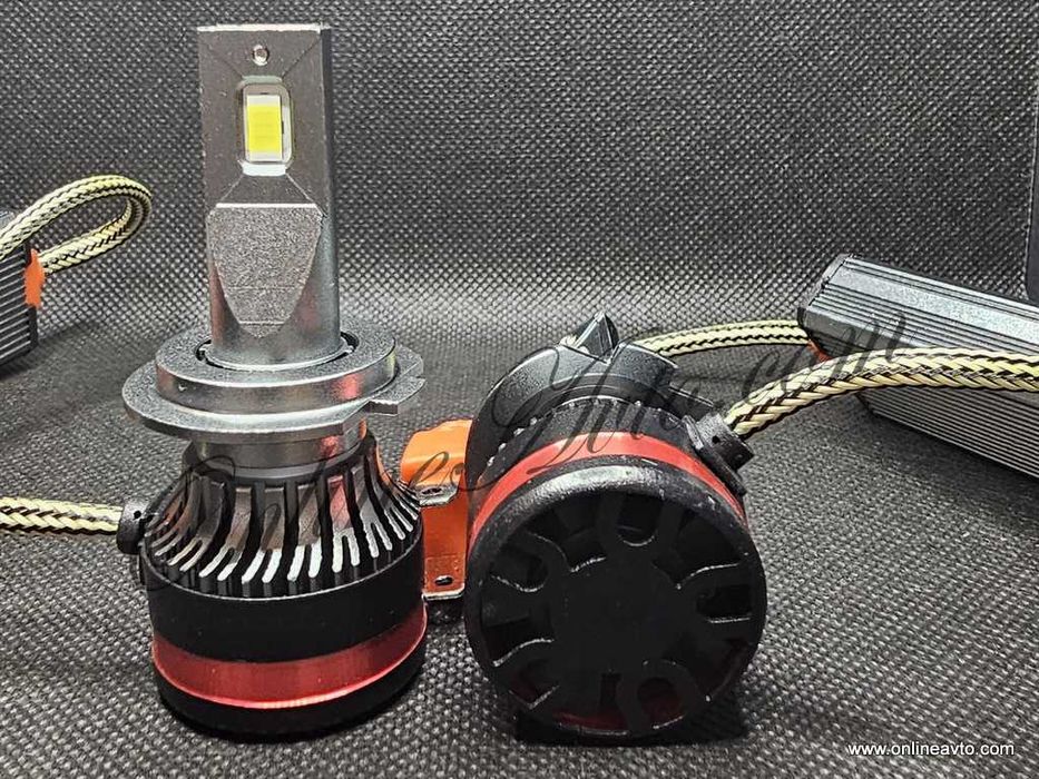 H7 Диодни крушки с подобрен фокус, LED крушки за автомобил 100W