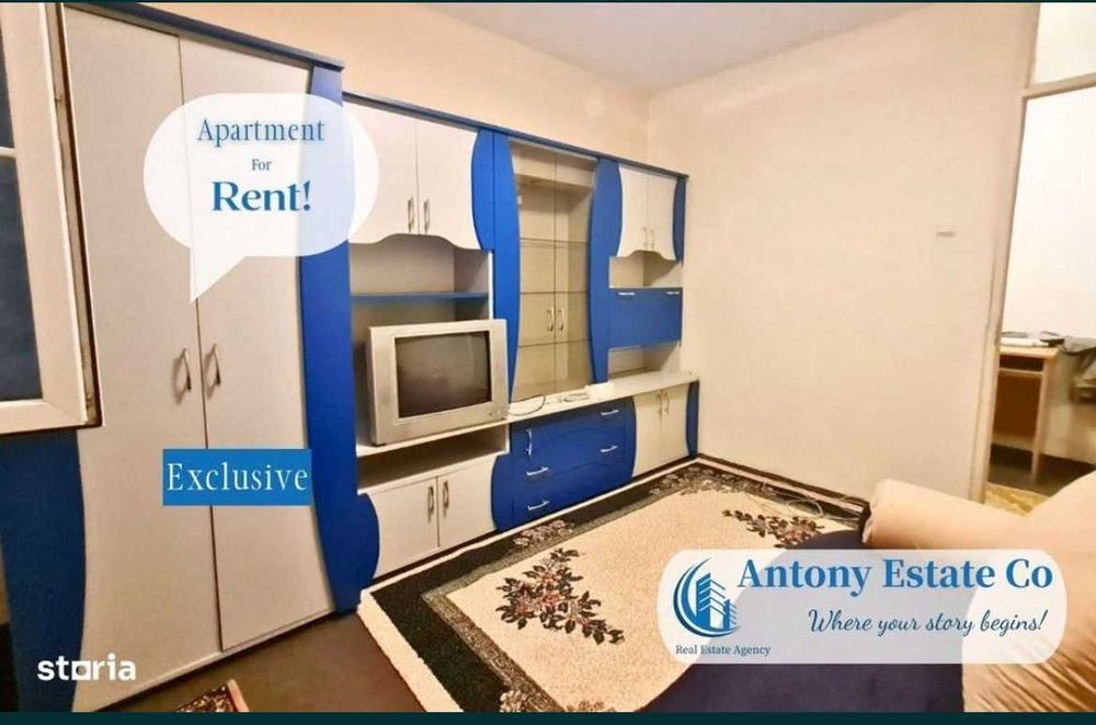 Dau in chirie apartament cu 3 camere, zona Nufarul