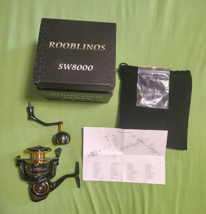 Риболовна макара Rooblinos SW8000