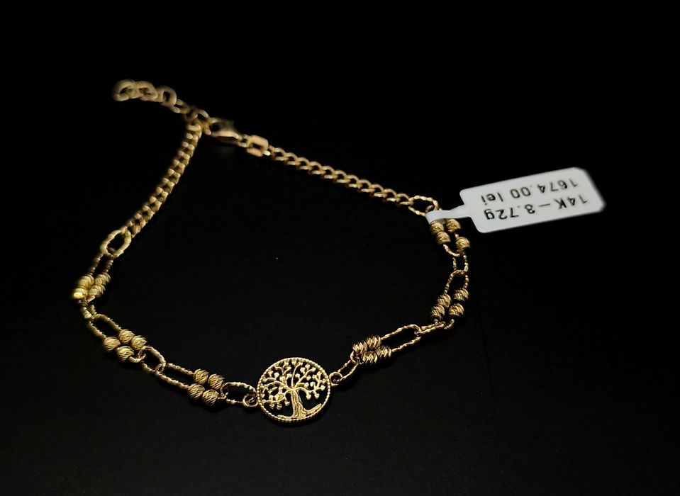 Bijuteria Royal bratara din aur 14k 3.72 gr