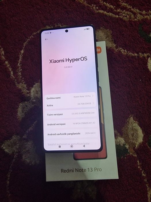 Redmi not 13 pro 5g idial