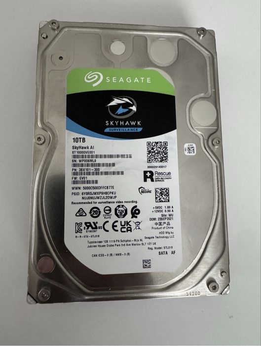 HDD Seagate 10 TB