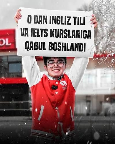 Kattalar uchun intensiv ingliz tili kursi