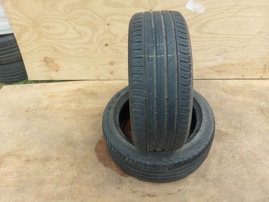 125 lei bucata! Doua anvelope de vara 215 50 r18 Bridgestone Turanza