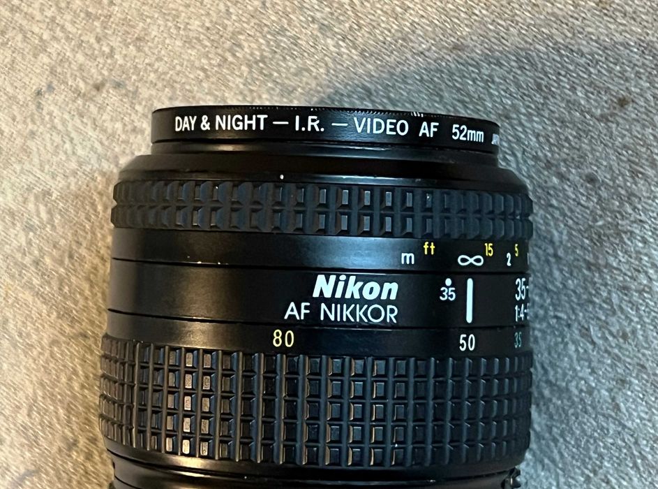 Obiectiv Nikon AF Nikkor 35-80mm f4-5.6 montura F defect inelabc