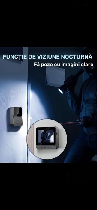 Videointerfon/ sonerie cu ecran HD , nou