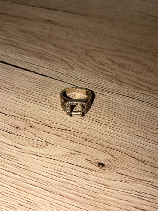 inel moissanite+argint