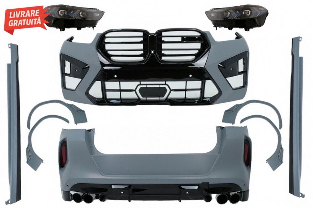 Pachet Exterior Complet BMW X6 G06 (2019-03.2023) Conversie la LCI 202