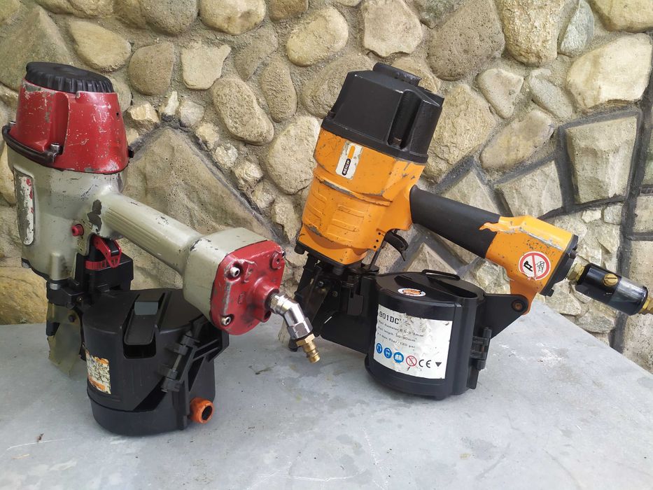 Пневматични такери за големи пирони до 90 мм. .Reich / MAX