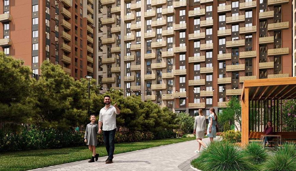 2-комн 39,7м² Яшнабад | 30% взнос | Ипотека | Альфроганус рядом.(XS)