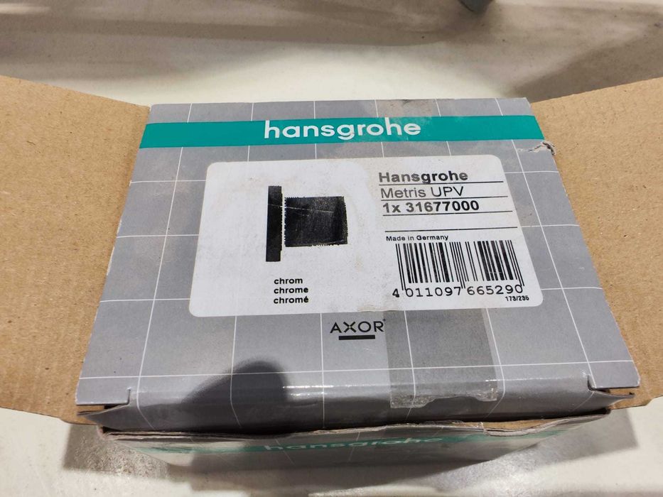 set Corp incastrat si rozeta exterioara de la Hans grohe