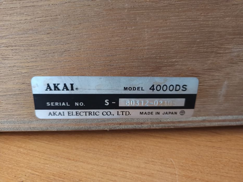 Magnetofon Akai 4000 DS,perfecta stare.