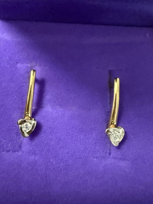 Бриллиантовые серьги