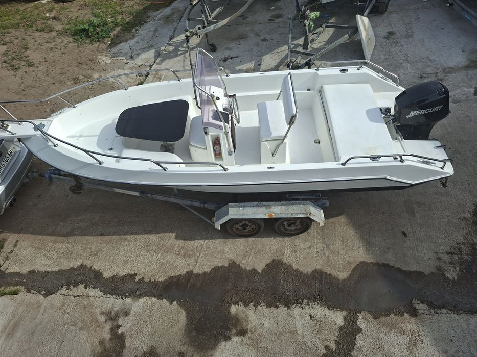 Barca Salpa GS625 Open cu motor Mercury Marine 60 cp 4 timpi EFI