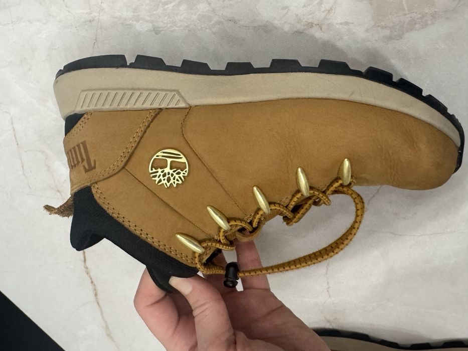 Timberland рыжие детские