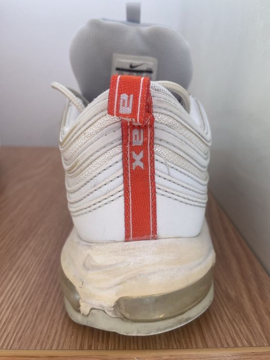 Air max 97 platinum orange